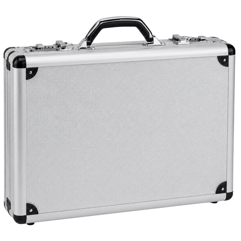 ハナビ　ピルケース Alpine Swiss, Executive Aluminum Briefcase, 18