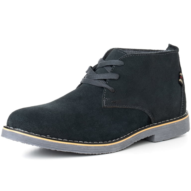Alpine Swiss Beck Mens Suede Chukka Desert Boots Lace Up 