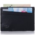 thumbnail image 1 of Alpine Swiss Double Diamond RFID Thin Card Case Leather Front Pocket Wallet, 1 of 7