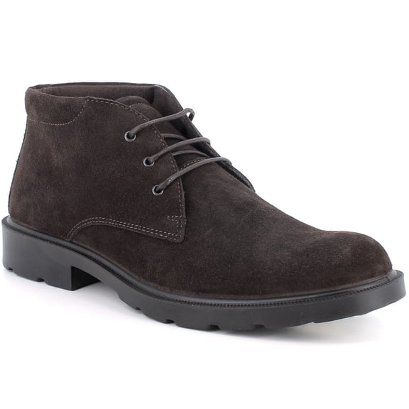 Alpine Swiss Elio Mens Suede Chukka Boots Waterproof Technology Made in Italy Shock Absorbing Outsoles