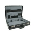 thumbnail image 1 of Alpine Swiss Mens Briefcase Expandable Genuine Leather Attache Briefcase For Men Dual Combination Lock Business Case, 1 of 8