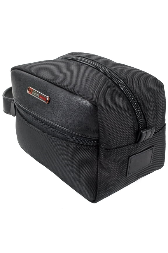 Hudson Shaving Kit Dopp Kit Overnight Toiletry Bag Travel Case New