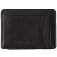 thumbnail image 1 of Alpine Swiss Men RFID Safe Minimalist Front Pocket Wallet Leather Thin Card Case, 1 of 7