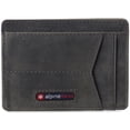 thumbnail image 1 of Alpine Swiss Men RFID Safe Minimalist Front Pocket Wallet Leather Thin Card Case, 1 of 7