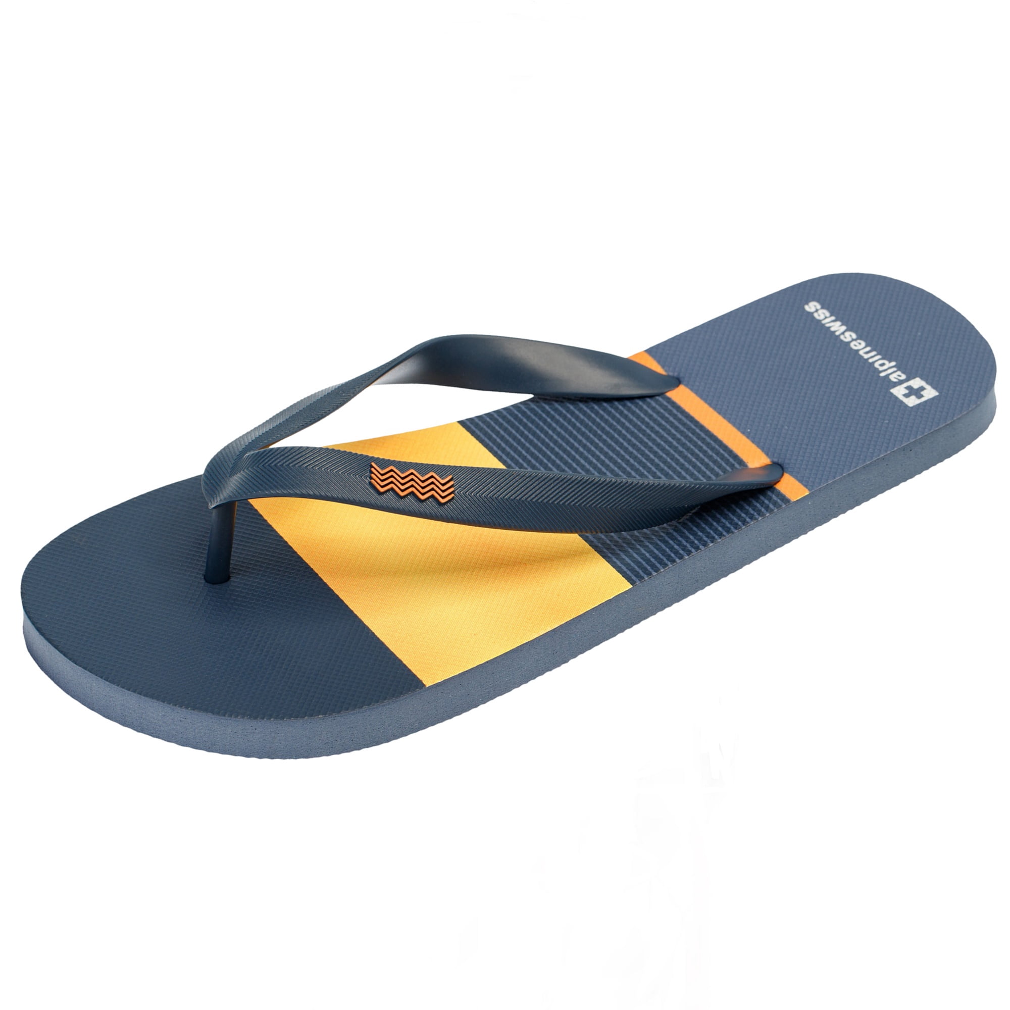 Alpine Swiss Men's Flip Flops | Ultra-light Thin EVA foam Sandals for Beach Pool Everyday Wear | Simple Flexible Flip Flops for Men