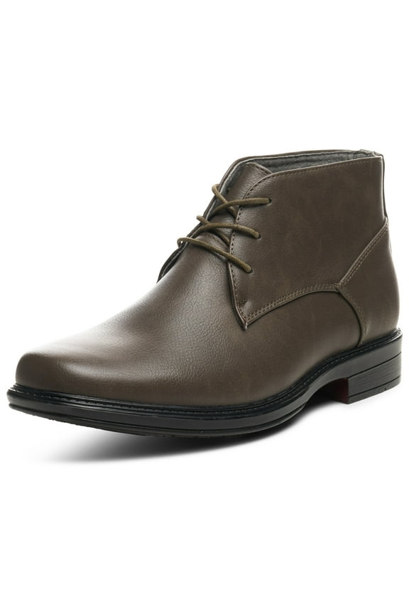 Mens Ankle Boots Dressy Casual Leather Lined Dress Shoes Lace up NW