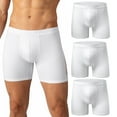thumbnail image 1 of Alpine Swiss Mens Boxer Briefs 3 Pack Underwear Breathable Comfortable Trunks, 1 of 7