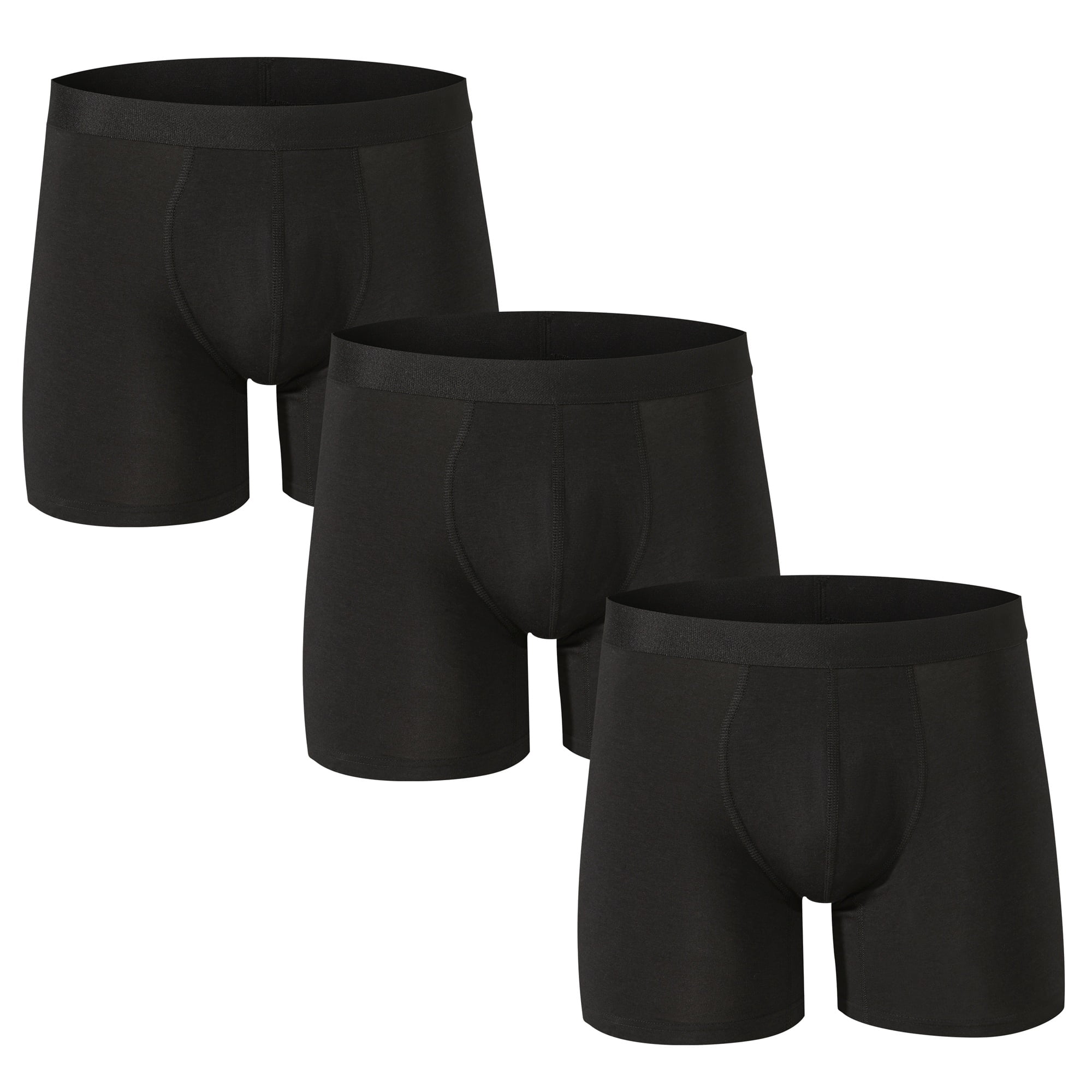 Alpine Swiss Mens Boxer Briefs 3 Pack Underwear Breathable Comfortable ...