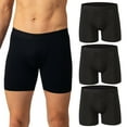 thumbnail image 1 of Alpine Swiss Mens Boxer Briefs 3 Pack Underwear Breathable Comfortable Trunks, 1 of 7