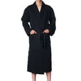 thumbnail image 1 of Alpine Swiss Mens Cotton Blend Shawl Robe Lightweight Kimono Knit Spa Bathrobe, 1 of 7
