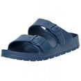 thumbnail image 1 of Alpine Swiss Mens Double Strap EVA Slide Sandals Sole Flat Casual Comfort Shoes, 1 of 7