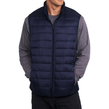 Alpine Swiss Mens Down Alternative Vest Jacket Lightweight Packable Puffer Vest