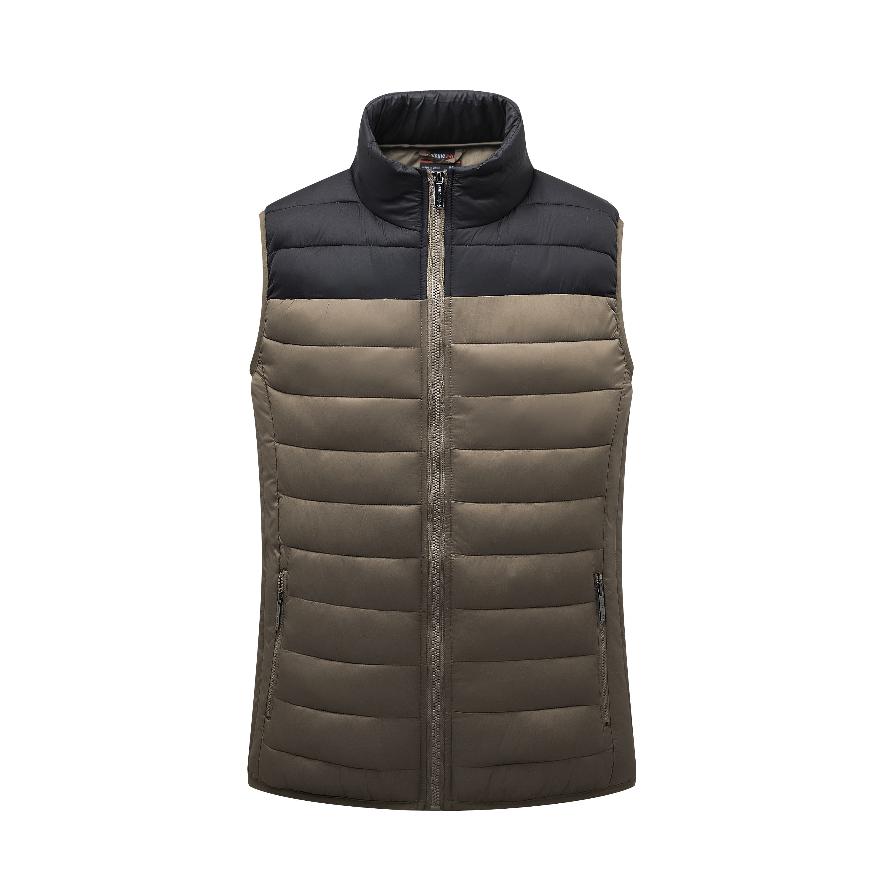 Alpine Swiss Mens Down Alternative Vest Jacket Lightweight Packable