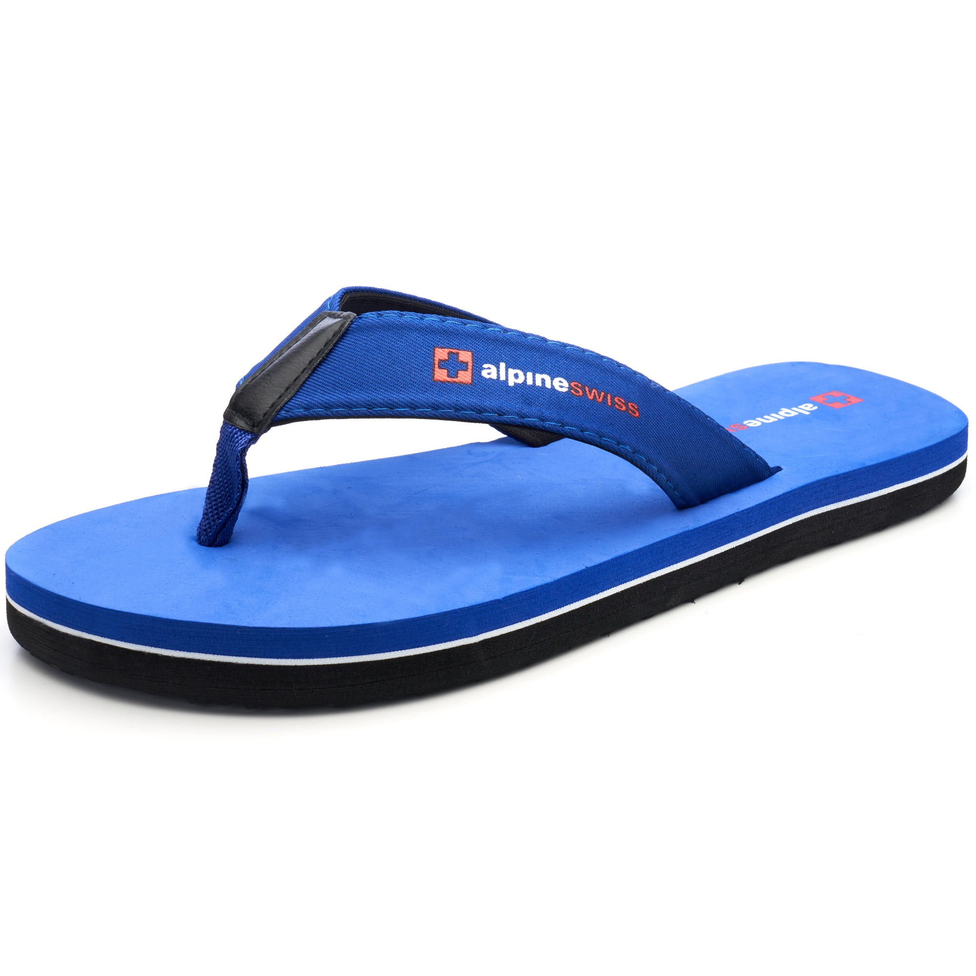 Alpine Swiss Mens Flip Flops Lightweight Thong Sandals Beach Sandals