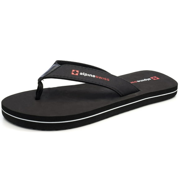 Alpine Swiss Mens Flip Flops Lightweight Thong Sandals Beach Slides EVA Sole for Comfort Durable Flip Flops for Men Casual Wear Pool Outdoor Sandal