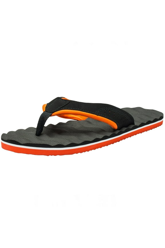 Joel Men’s Flip Flops | Lightweight Thong Sandals | Comfortable EVA Anti-Slip Insole | Beach & Indoor Outdoor Shoes