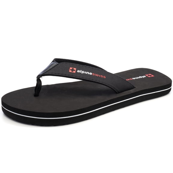 Alpine Swiss Mens Flip Flops Lightweight Thong Sandals Beach Slides EVA Sole for Comfort Durable Flip Flops for Men Casual Wear Pool Outdoor Sandal