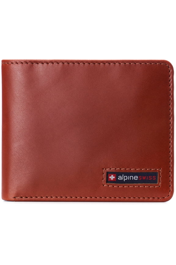 Connor Executive Bifold Wallet | Business Passcase for Men | Premium Leather | Dual ID Windows | RFID Blocking | Gift Box Included