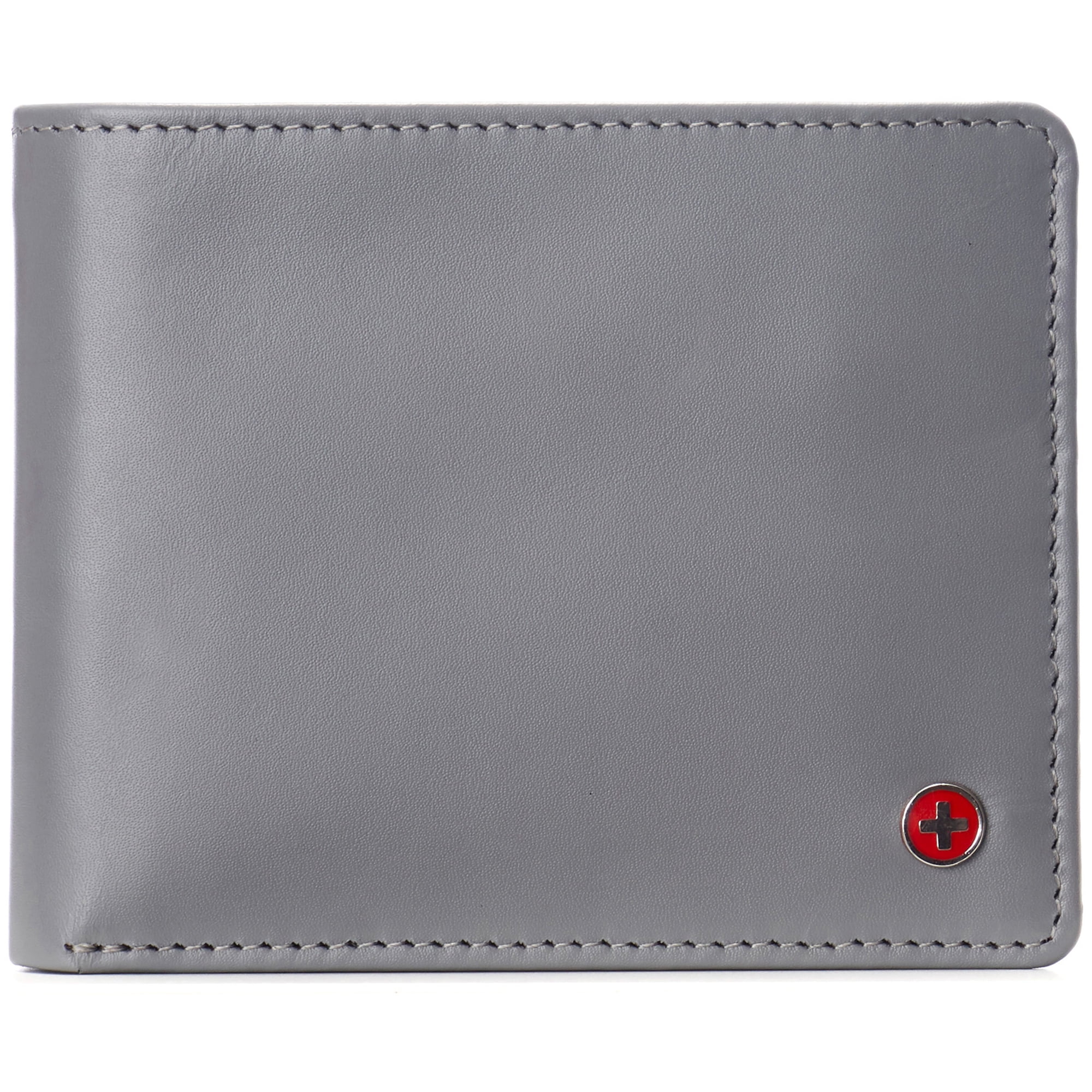 Pass Case Alpine Swiss Connor Executive Bifold Wallet | Business Passcase for Men ...