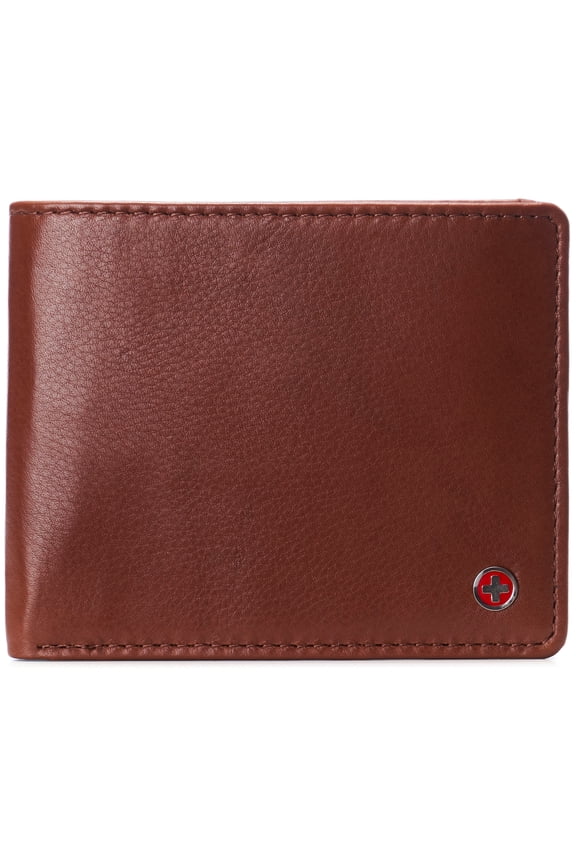 Connor Executive Bifold Wallet | Business Passcase for Men | Premium Leather | Dual ID Windows | RFID Blocking | Gift Box Included