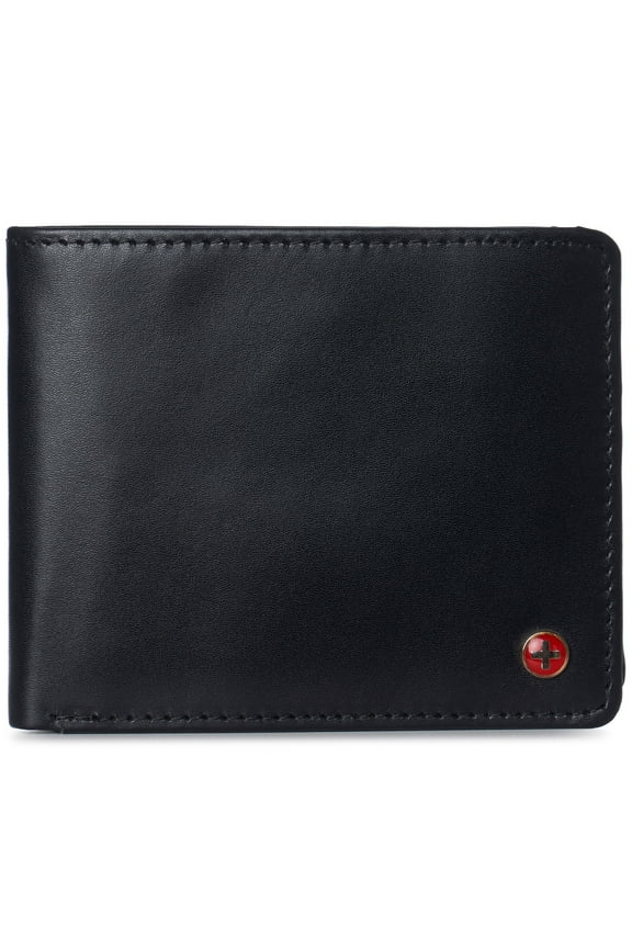 Connor Executive Bifold Wallet | Business Passcase for Men | Premium Leather | Dual ID Windows | RFID Blocking | Gift Box Included