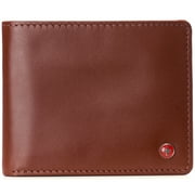 Alpine Swiss Connor Executive Bifold Wallet | Business Passcase for Men | Premium Leather | Dual ID Windows | RFID Blocking | Gift Box Included