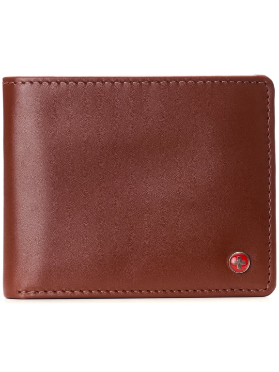 Connor Executive Bifold Wallet | Business Passcase for Men | Premium Leather | Dual ID Windows | RFID Blocking | Gift Box Included
