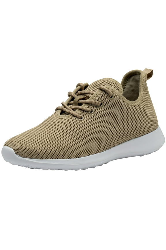 Mens Knit Fashion Sneakers Lightweight Athletic Walking Tennis Shoes