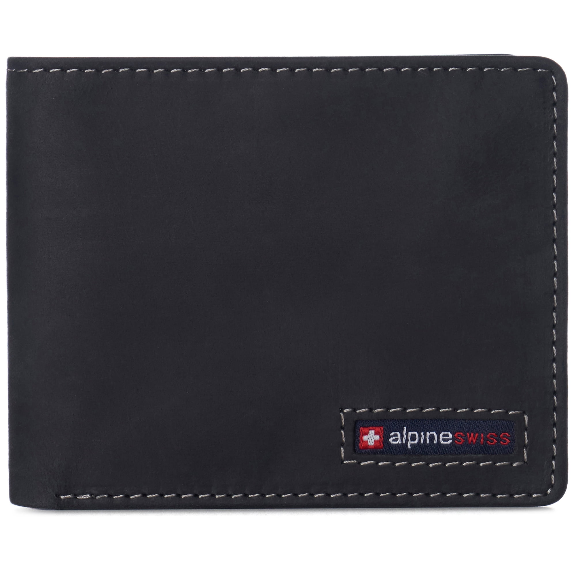 Alpine Swiss Mens Wallet for Men RFID Protected Leather Mens Wallet ...