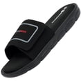 thumbnail image 1 of Alpine Swiss Gabe Cloud Slide Sandals For Men Shock-Absorbing Foam Insole With Arch Support, Adjustable Strap, Waterproof Anti-Slip Mens Slides For Recovery Gym Daily Wear, 1 of 8