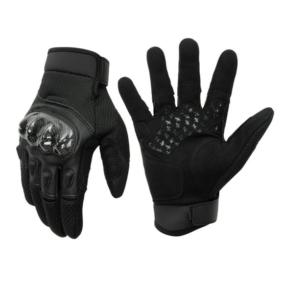 Alpine Swiss Mens Motorcycle Riding Gloves Touchscreen Outdoor Gloves with Reinforced Knuckles for Biking and Powersports