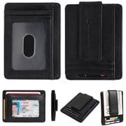 Alpine Swiss Mens RFID Safe Magnetic Money Clip Wallet Slim Front Pocket Wallet