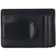 Alpine Swiss Mens RFID Money Clip Leather Minimalist Wallet Card Case ID Window