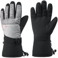 thumbnail image 1 of Alpine Swiss Mens Waterproof Gauntlet Snow Ski Gloves Winter Sport Snowboarding Windproof Warm 3M Thinsulate, 1 of 7