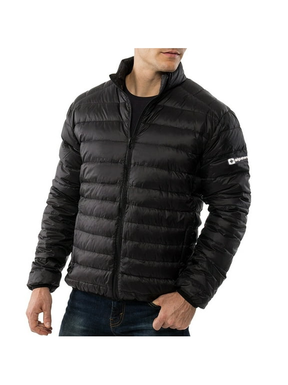 Niko Men’s Puffer Jacket Warm Down Alternative Insulated Coat | Packable Water-Resistant & Windproof Winter Outerwear with Zipper Pockets