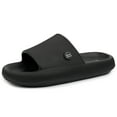 thumbnail image 1 of Alpine Swiss Omar Mens Slides Pillow Slippers Ultra Cushioned Cloud Slide Sandal, 1 of 7