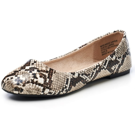 Alpine Swiss Pierina Womens Classic Round Toe Ballet Flats Work Slip On Shoes