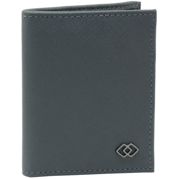 Alpine Swiss Men RFID Leather Wallet Slim Front Pocket Wallet Business Card Case