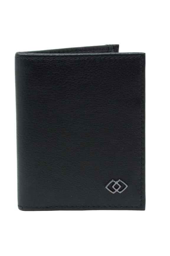 Men RFID Leather Wallet Slim Front Pocket Wallet Business Card Case