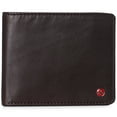 thumbnail image 1 of Alpine Swiss RFID Mens Wallet Deluxe Capacity Hybrid Bifold Flipout ID Window, 1 of 7