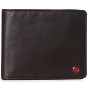 RFID Mens Wallet Deluxe Capacity Hybrid Bifold Flipout ID Window