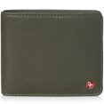 thumbnail image 1 of Alpine Swiss RFID Mens Wallet Deluxe Capacity Hybrid Bifold Flipout ID Window, 1 of 6