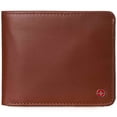 thumbnail image 1 of Alpine Swiss RFID Mens Wallet Deluxe Capacity Hybrid Bifold Flipout ID Window, 1 of 7