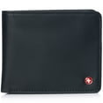 thumbnail image 1 of Alpine Swiss RFID Mens Wallet Deluxe Capacity Hybrid Bifold Flipout ID Window, 1 of 7