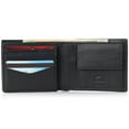 Alpine Swiss RFID Safe Mens Leather Wallet Deluxe Capacity Coin Pocket ...