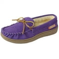 thumbnail image 1 of Alpine Swiss Sabine Women's Genuine Leather Suede Moccasin Slippers House Shoes, 1 of 6