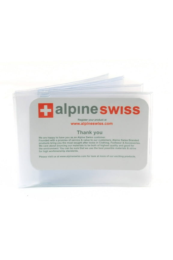 Set of 2 Wallet Inserts 6 Pages Credit Card Holder Picture Windows