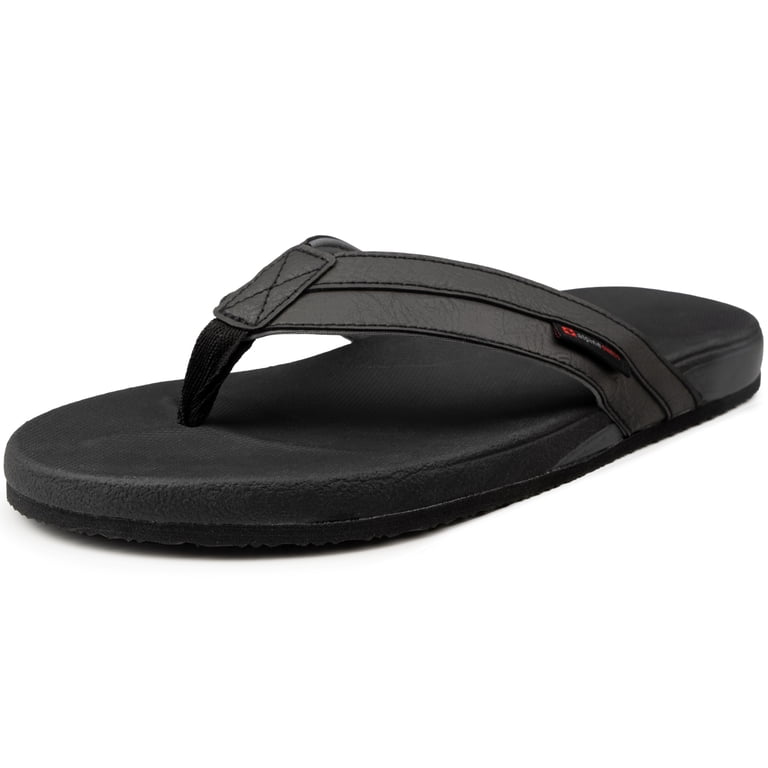 Alpine Swiss Trey Mens Flip Flops Cushion Thong Beach  display picture 1
