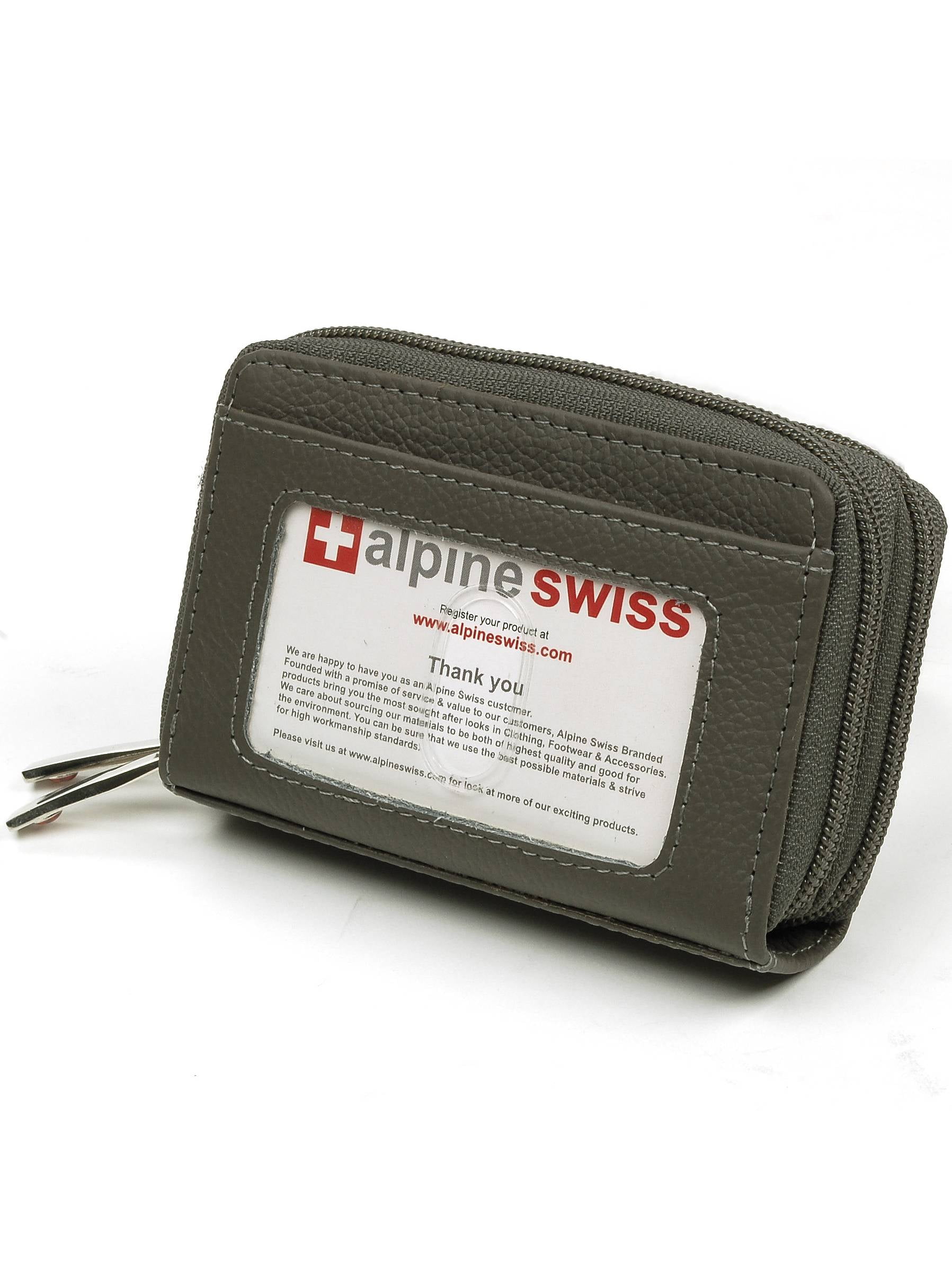 Alpine Swiss Women's Accordion Organizer Wallet