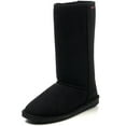 thumbnail image 1 of Alpine Swiss Womens Boot Mid Calf 11.5” Faux Fur Shearling Moccasin Comfort Shoe, 1 of 7